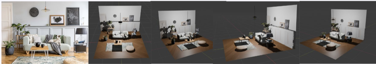 3D Scene Generation Example